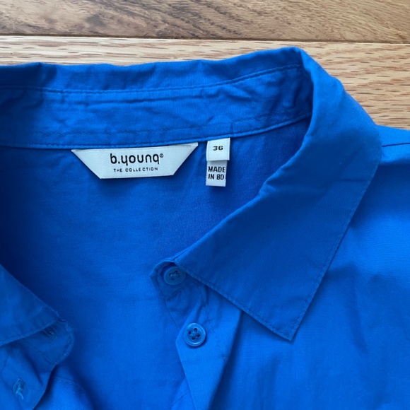 B young cotton button down - Picture 2 of 4